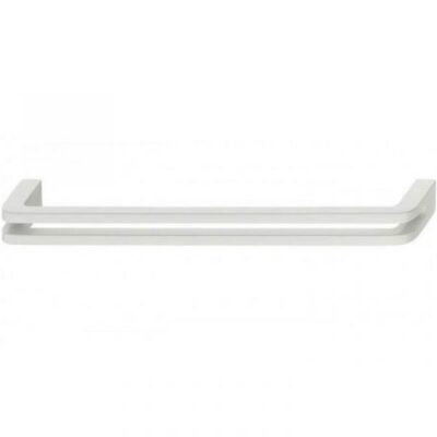 Tay nắm tủ Hafele Trắng mờ 202x28mm 110.34.707
